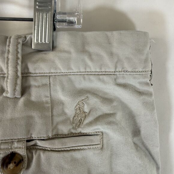 Polo Ralph Lauren Shorts Men's 40 Khaki Chino Stretch Classic Fit Cotton Blend - Picture 11 of 11